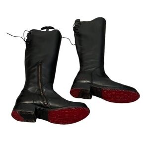 Manchester Boot Black Manchester‎ Boot Black, Size 7.5